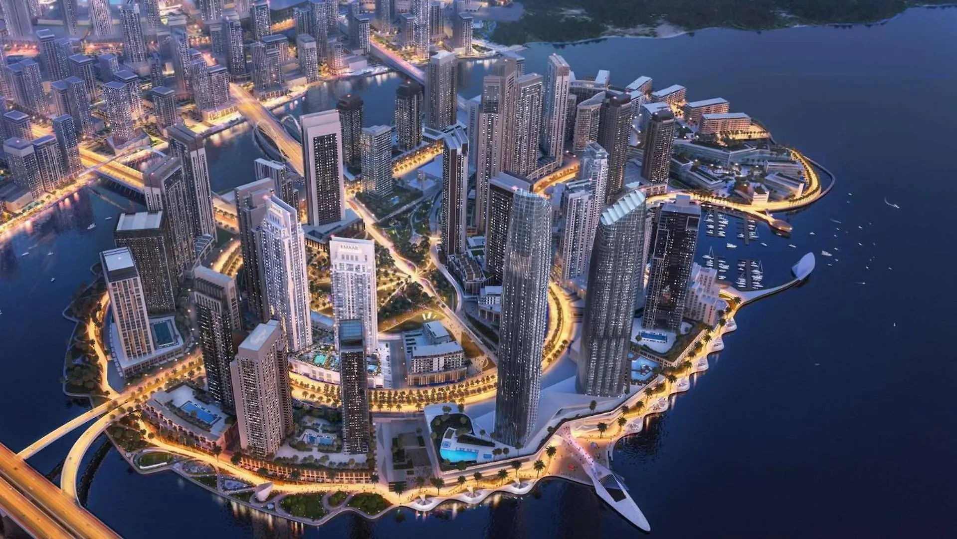 'Dubai Creek Horizon Tower2' 1-Bedroom 0*, Dubai United Arab Emirates